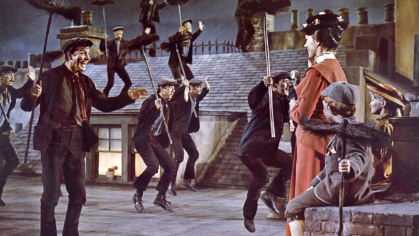 Kéményseprők tánca a legendás Marry Poppins filmben