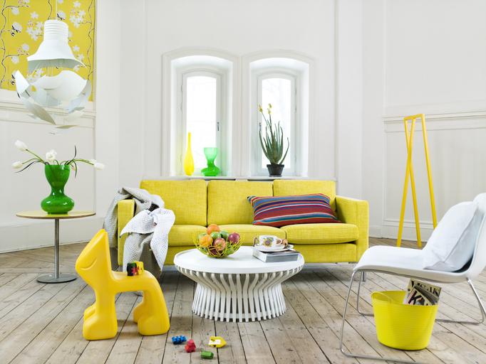 A legszebb sárga nappalik – Így csempéssz vidámságot otthonodba