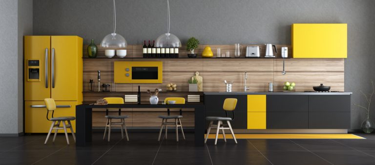 Sárga konyhadekor – 5 variáció a vidámsággal teli főzőtérre