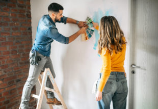 Gipszkarton festése házilag – Mutatjuk, hogyan csináld magad néhány egyszerű lépésben