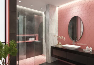 Rózsaszín fürdőszoba inspirációk: nem mindennapi szín a nem mindennapi eredményért