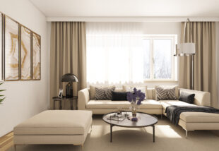 Függöny variációk nappaliba – Egyszerűtől a luxusig